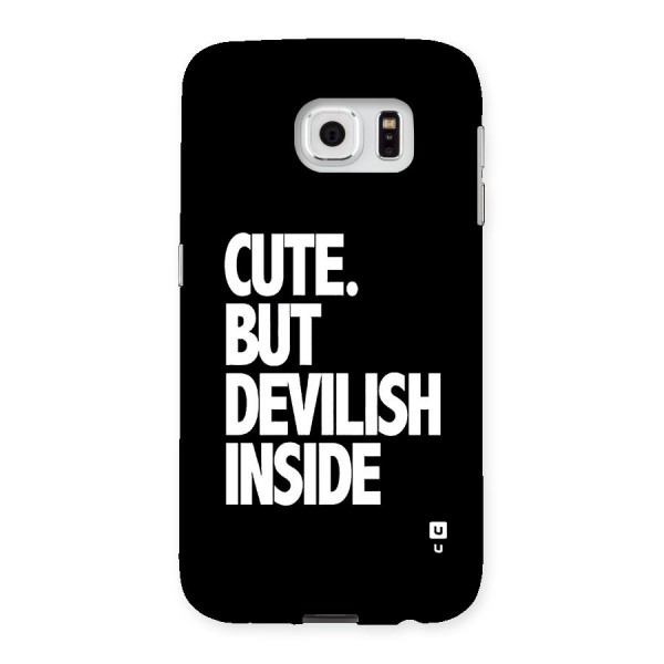 Devil Inside Back Case for Galaxy S6