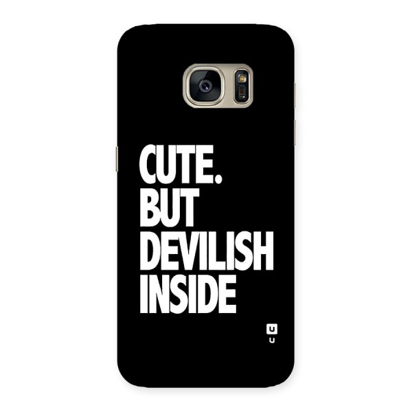 Devil Inside Back Case for Galaxy S7