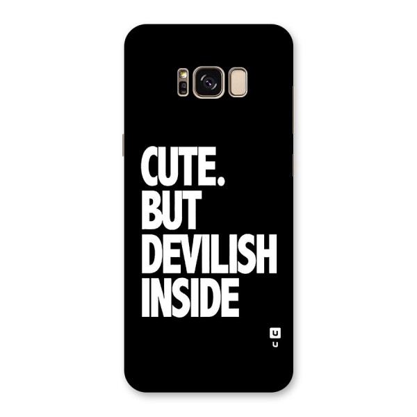 Devil Inside Back Case for Galaxy S8 Plus