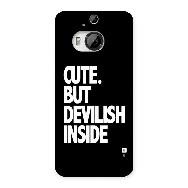 Devil Inside Back Case for HTC One M9 Plus