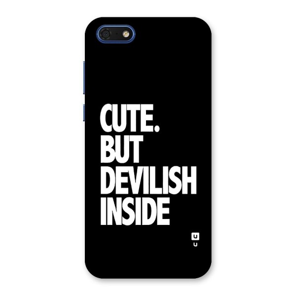 Devil Inside Back Case for Honor 7s