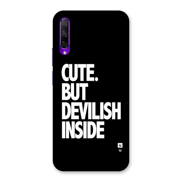 Devil Inside Back Case for Honor 9X Pro