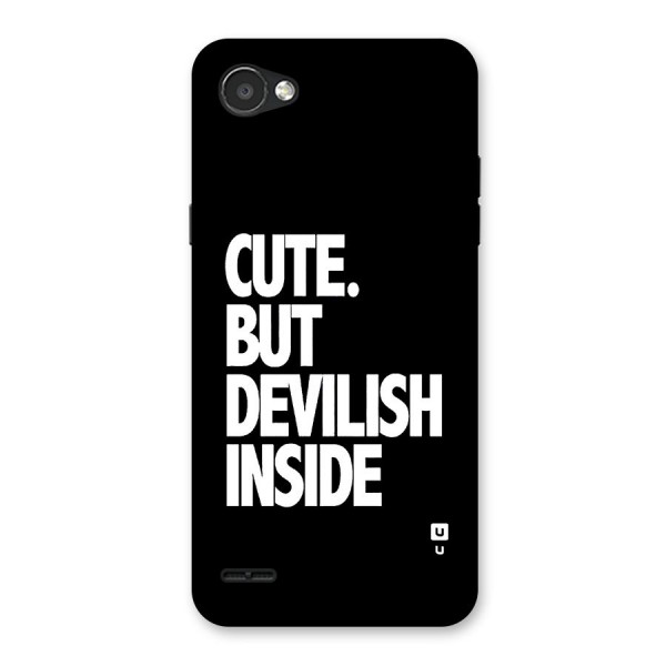 Devil Inside Back Case for LG Q6