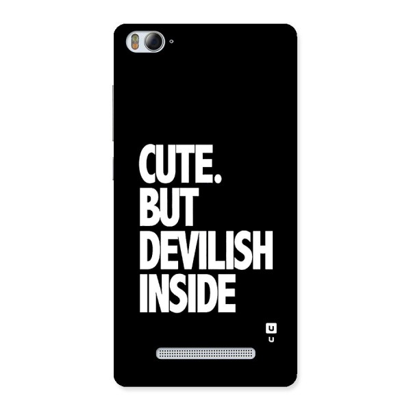 Devil Inside Back Case for Mi4i