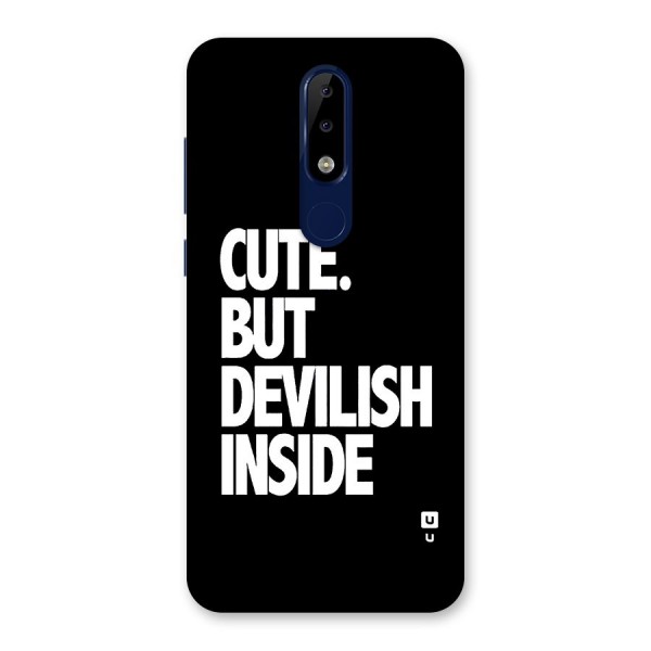 Devil Inside Back Case for Nokia 5.1 Plus