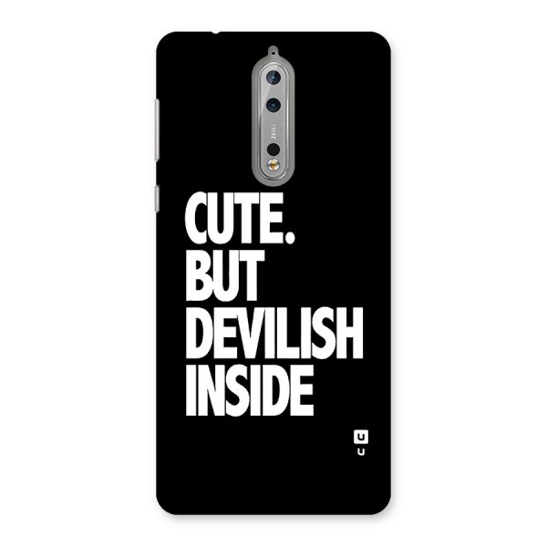 Devil Inside Back Case for Nokia 8