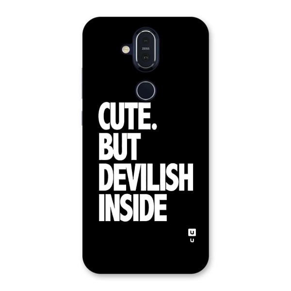 Devil Inside Back Case for Nokia 8.1