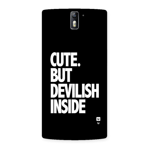 Devil Inside Back Case for OnePlus One