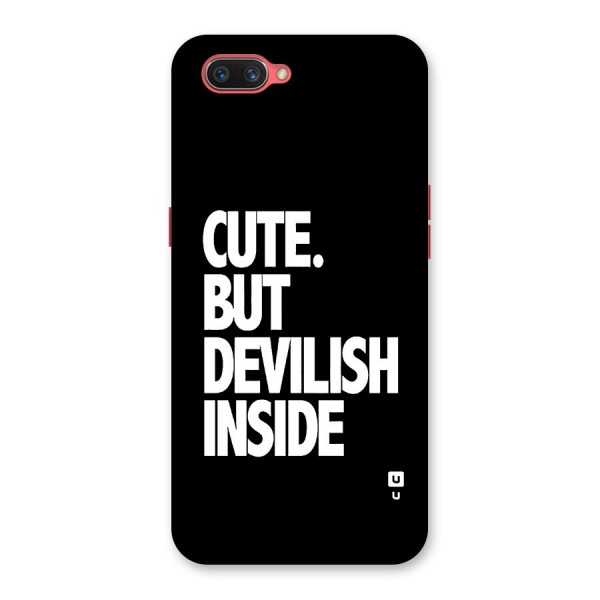 Devil Inside Back Case for Oppo A3s