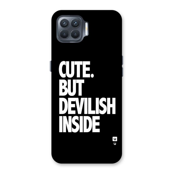 Devil Inside Back Case for Oppo F17 Pro