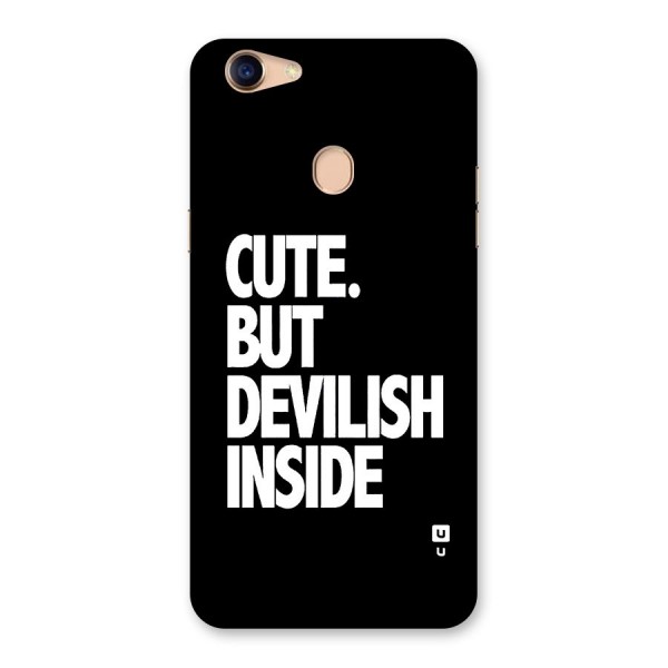 Devil Inside Back Case for Oppo F5