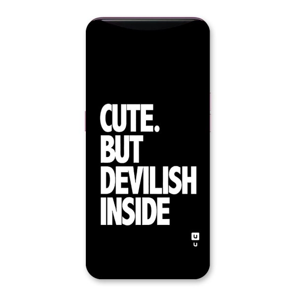 Devil Inside Back Case for Oppo Find X