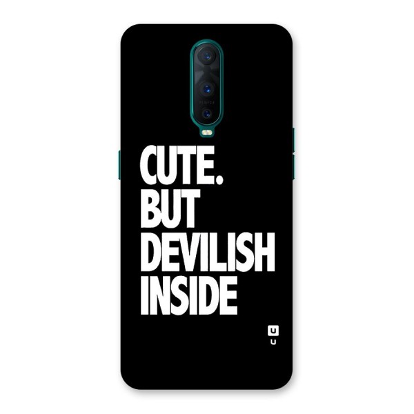 Devil Inside Back Case for Oppo R17 Pro