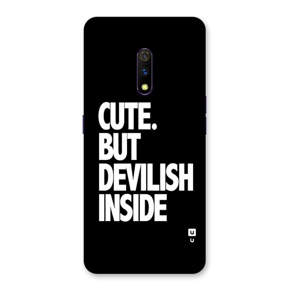 Devil Inside Back Case for Realme X