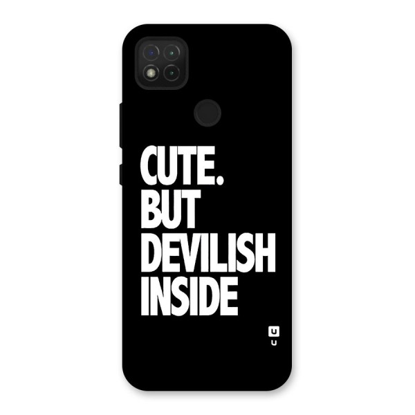 Devil Inside Back Case for Redmi 9C