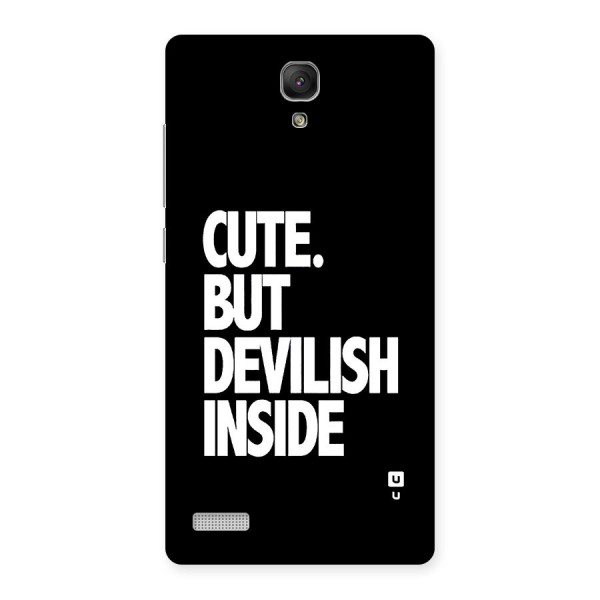 Devil Inside Back Case for Redmi Note