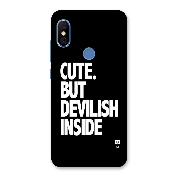 Devil Inside Back Case for Redmi Note 6 Pro