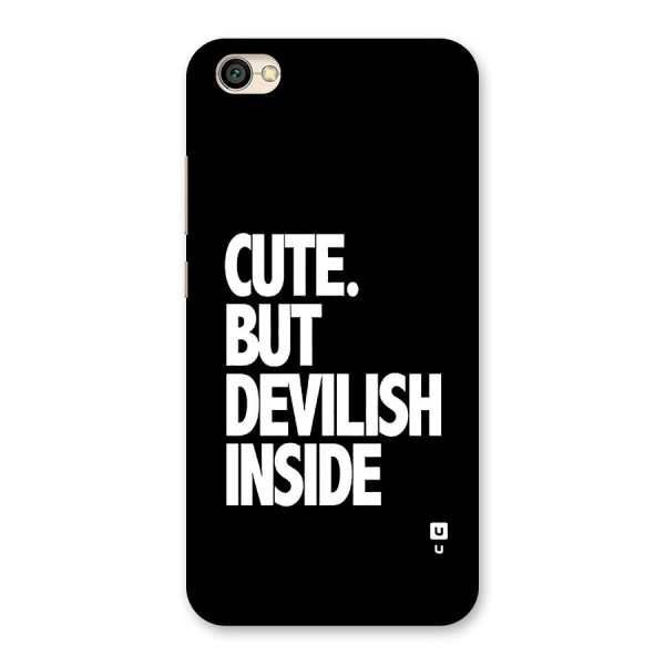 Devil Inside Back Case for Redmi Y1 Lite