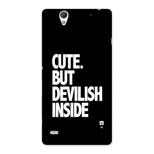 Devil Inside Back Case for Xperia C4