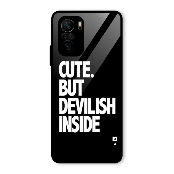 Devil Inside Glass Back Case for Mi 11x