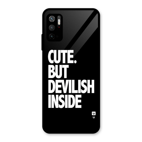 Devil Inside Glass Back Case for Poco M3 Pro 5G