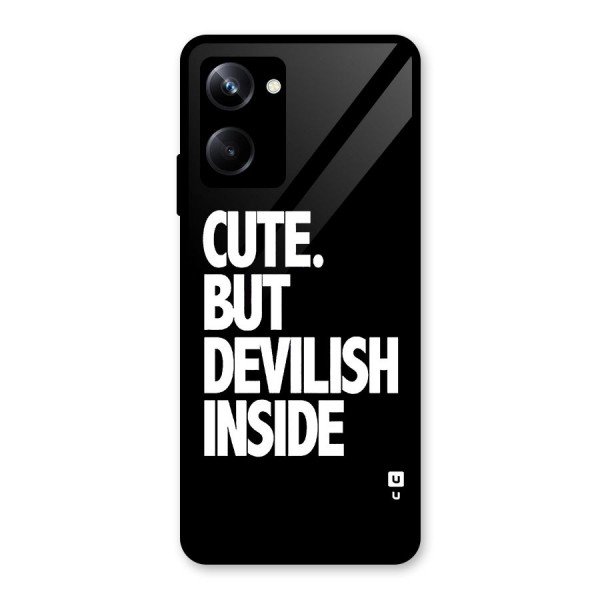 Devil Inside Glass Back Case for Realme 10 Pro