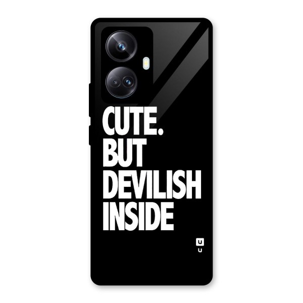 Devil Inside Glass Back Case for Realme 10 Pro Plus