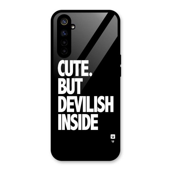 Devil Inside Glass Back Case for Realme 6