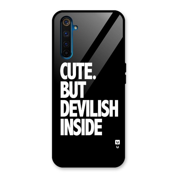 Devil Inside Glass Back Case for Realme 6 Pro