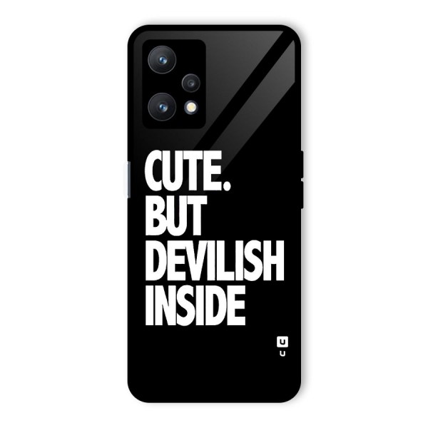 Devil Inside Glass Back Case for Realme 9 Pro 5G