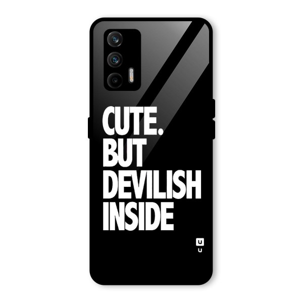 Devil Inside Glass Back Case for Realme GT 5G