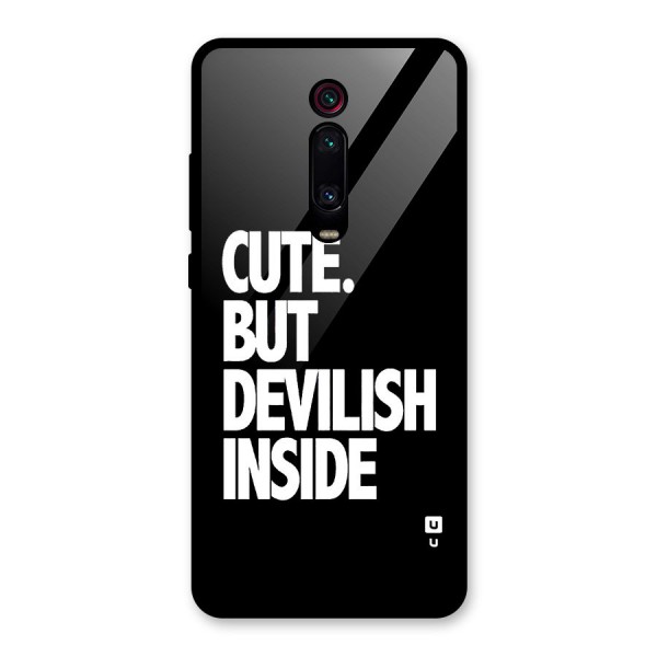 Devil Inside Glass Back Case for Redmi K20