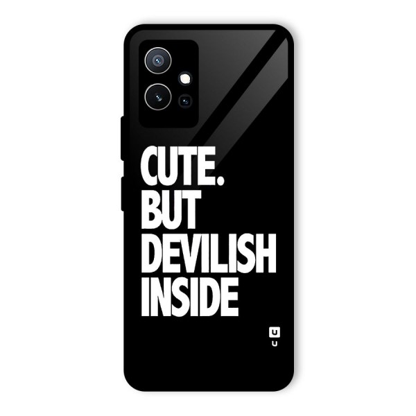 Devil Inside Glass Back Case for Vivo T1 5G