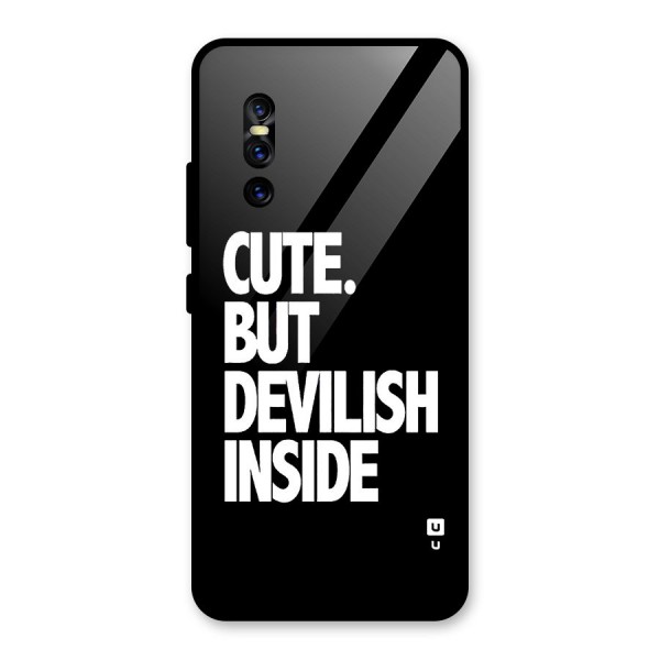 Devil Inside Glass Back Case for Vivo V15 Pro