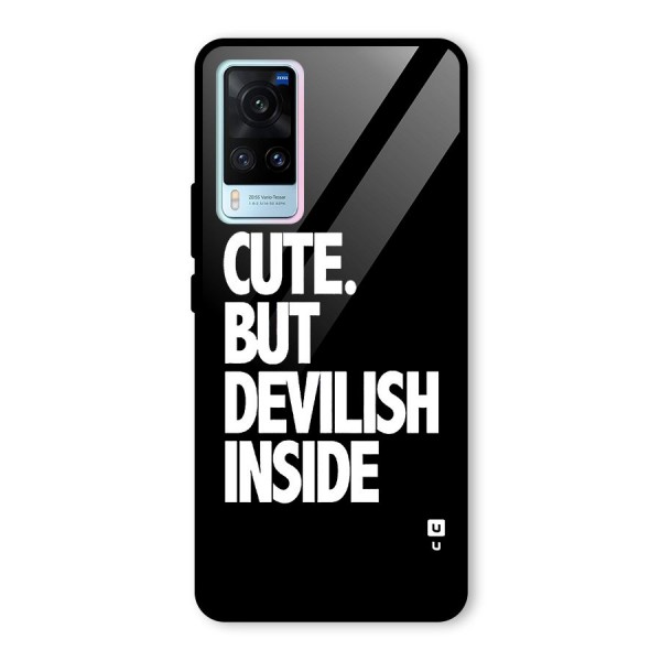 Devil Inside Glass Back Case for Vivo X60