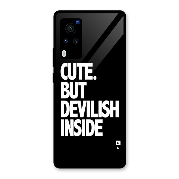 Devil Inside Glass Back Case for Vivo X60 Pro