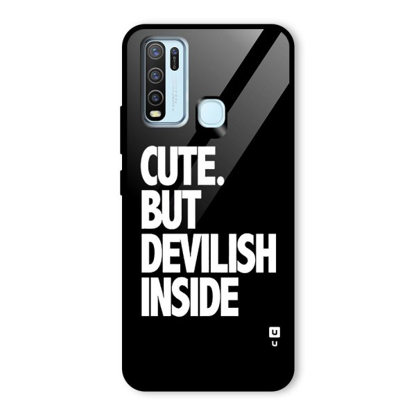 Devil Inside Glass Back Case for Vivo Y30