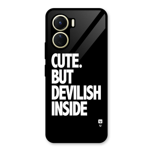 Devil Inside Glass Back Case for Vivo Y56