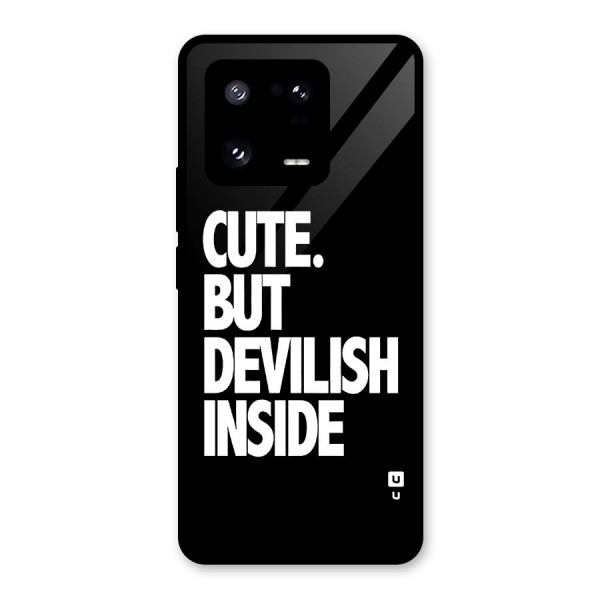 Devil Inside Glass Back Case for Xiaomi 13 Pro