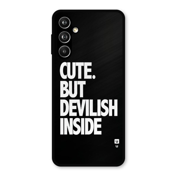 Devil Inside Metal Back Case for Galaxy F54