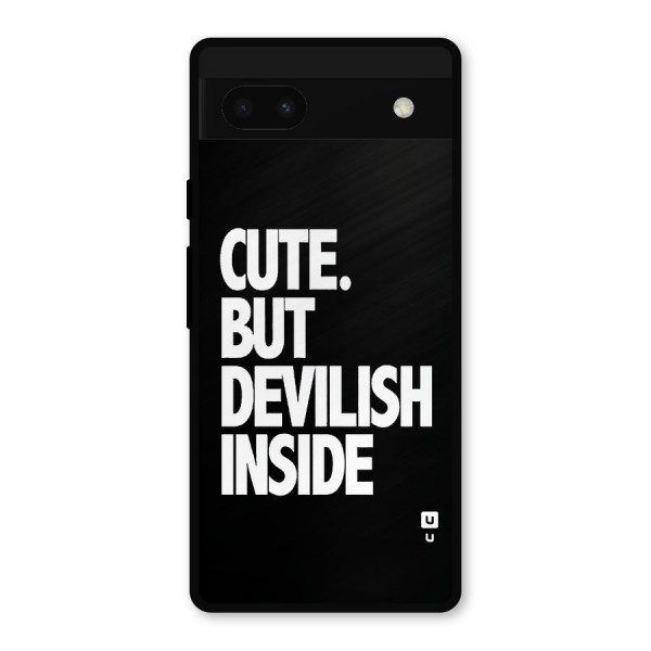 Devil Inside Metal Back Case for Google Pixel 6a