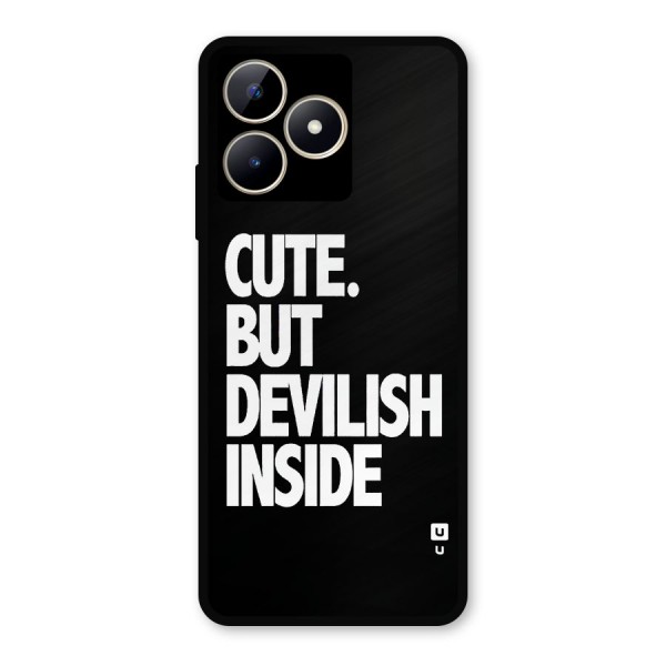 Devil Inside Metal Back Case for Realme C53