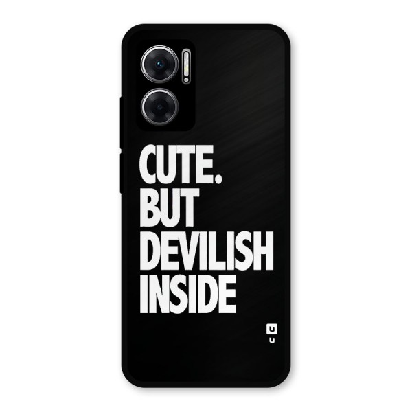 Devil Inside Metal Back Case for Redmi 11 Prime 5G