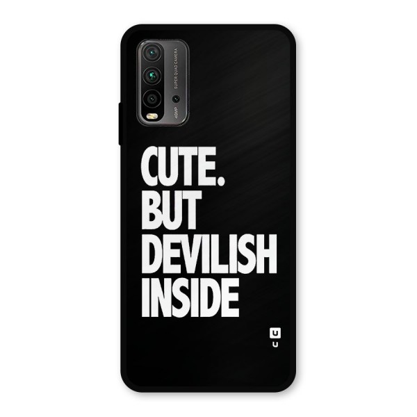 Devil Inside Metal Back Case for Redmi 9 Power