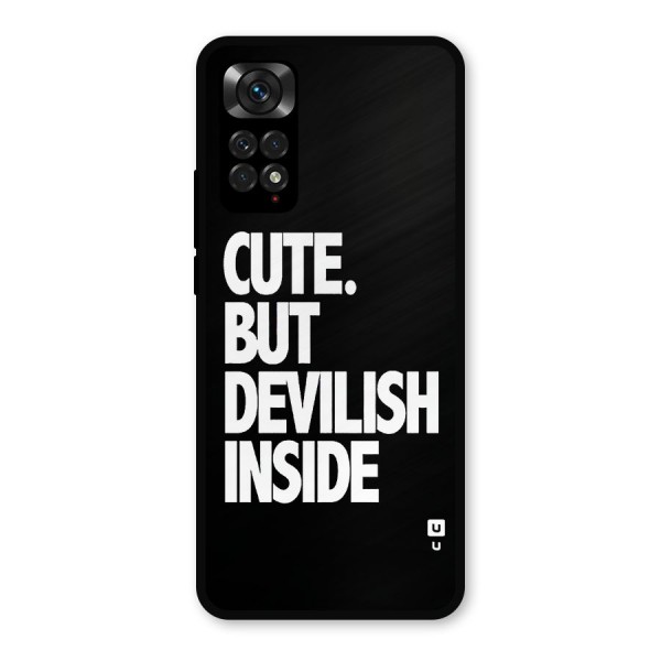 Devil Inside Metal Back Case for Redmi Note 11