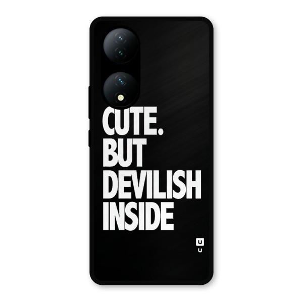 Devil Inside Metal Back Case for Vivo Y100a