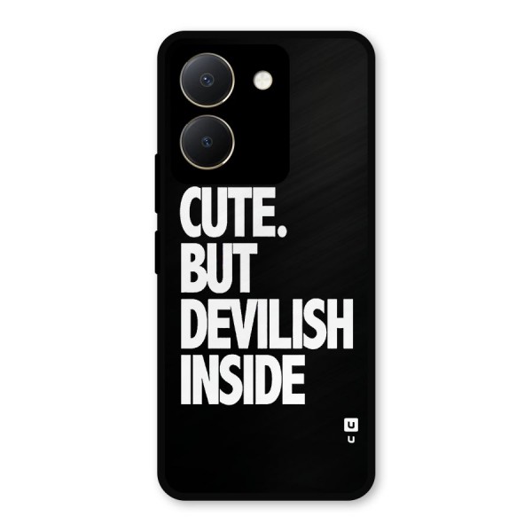 Devil Inside Metal Back Case for Vivo Y36