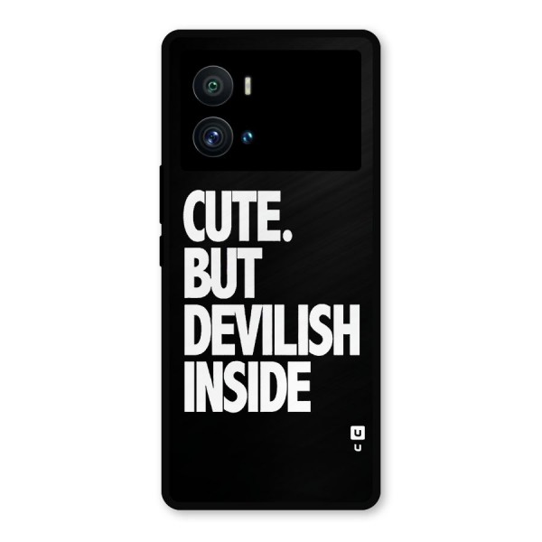 Devil Inside Metal Back Case for iQOO 9 Pro