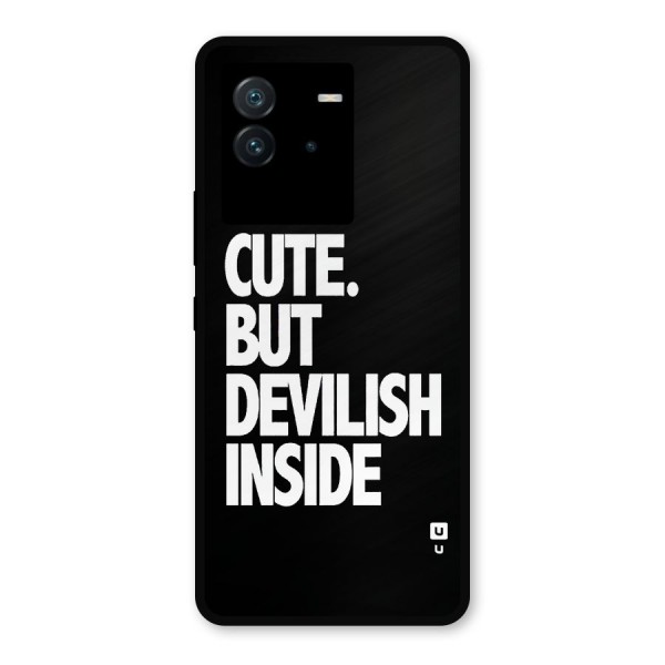 Devil Inside Metal Back Case for iQOO Neo 6 5G