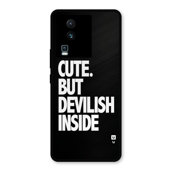 Devil Inside Metal Back Case for iQOO Neo 7